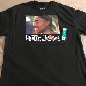 ❌SOLD❌ 2Pac Poetic Justice Black T-Shirt